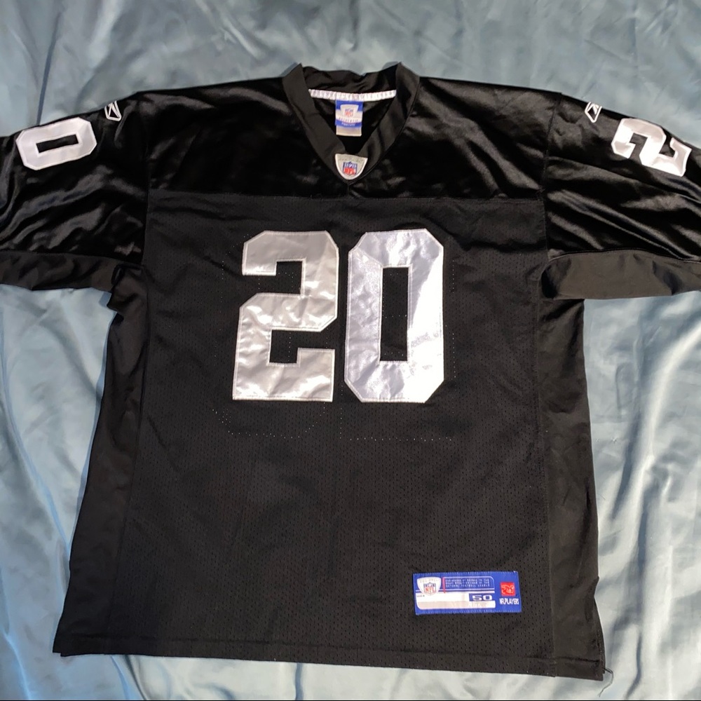 Reebok raiders nfl Jersey all stitched